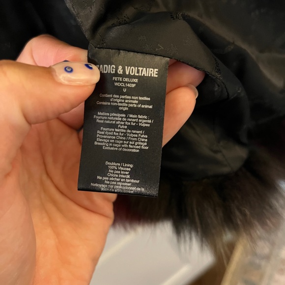 Zadig & Voltaire Deluxe Multicolor Fur Vest - Picture 7 of 10